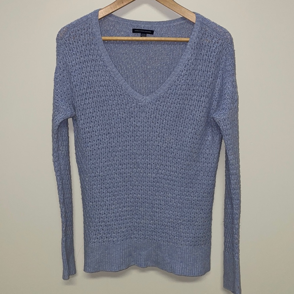 AEO Long Sleeve V-neck Sweater